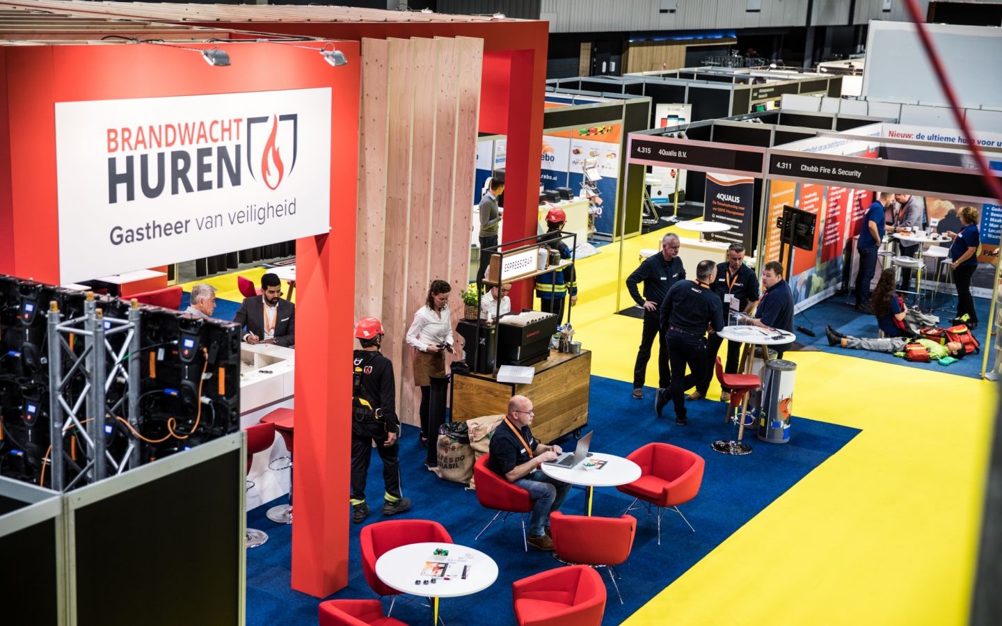 Brandwache Direkt beeindruckt auf der Maintenance NEXT