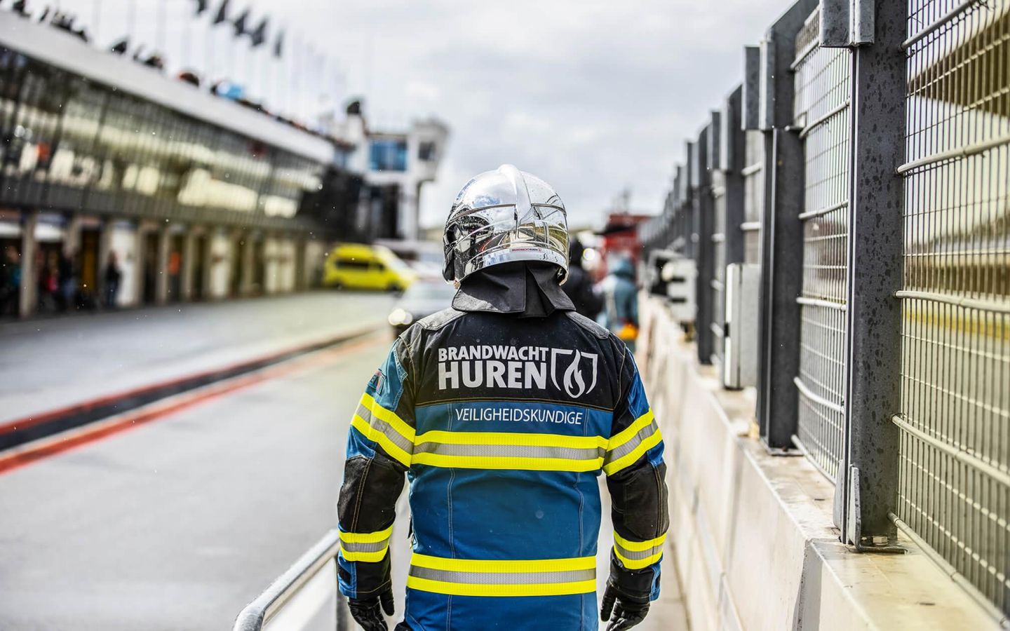 Brandwache Direkt bei Rennstrecke Circuit Zandvoort