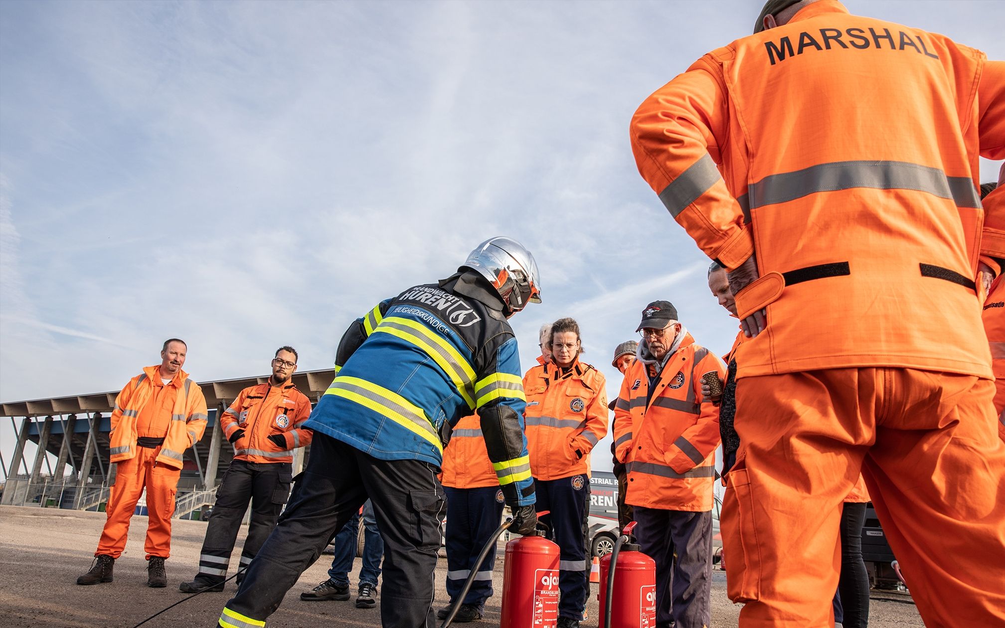 Difference between fire marshals and firefighters