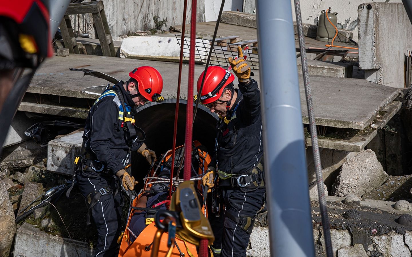 ERT Reddingsteam van Brandwacht Huren BV