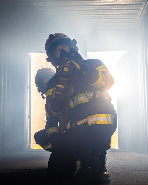 Bedrijfsbrandweer binnen 2 uur bij u