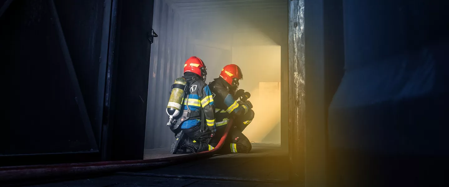 Agent de sécurité incendie répressif