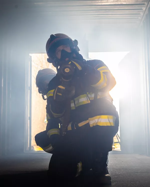 Agent de sécurité incendie répressif