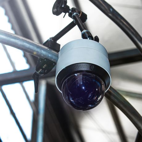 Videoüberwachung enger Räume